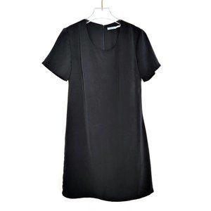 Kimchi Blue Dress XS Black Above Knee Urban Outfitters Short Sleeve Career